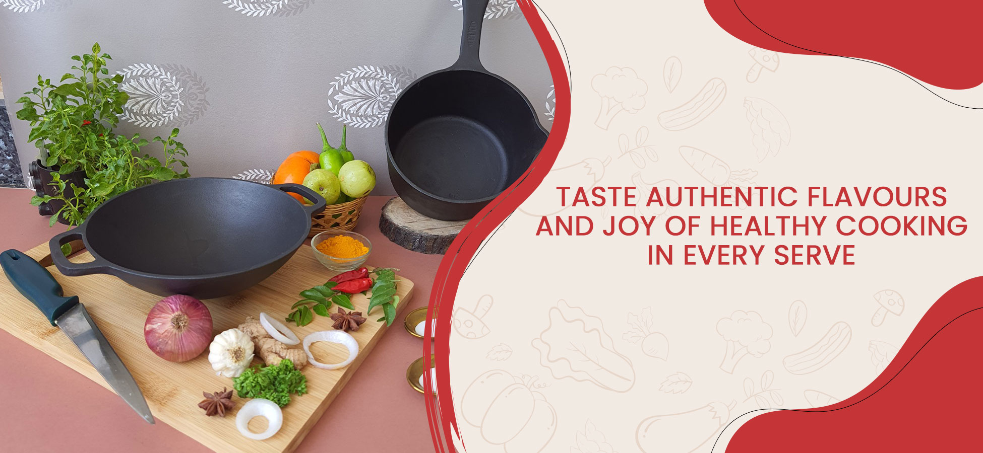 Best Cast Iron Cookware Brand in India - Feroall Cookware